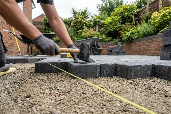 Betonklinkers en kasseien